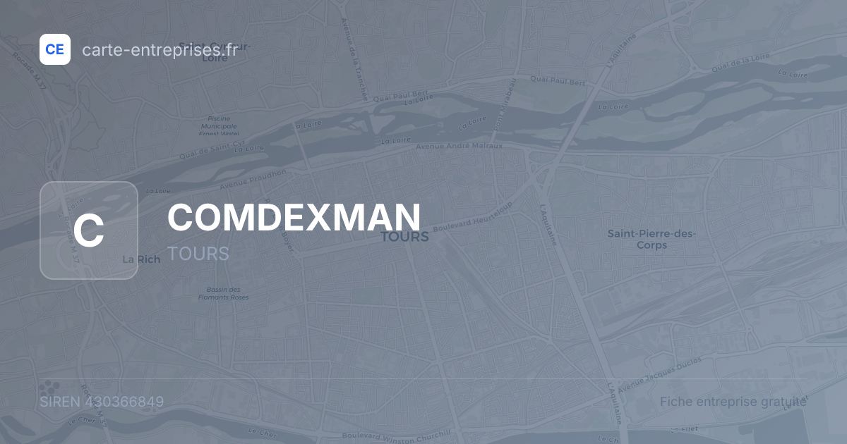 COMDEXMAN — 430366849 — fiche entreprise