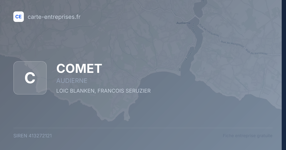 COMET — 413272121 — fiche entreprise