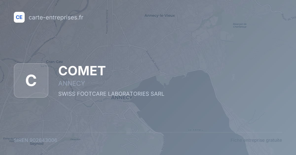 COMET — 902643006 — fiche entreprise
