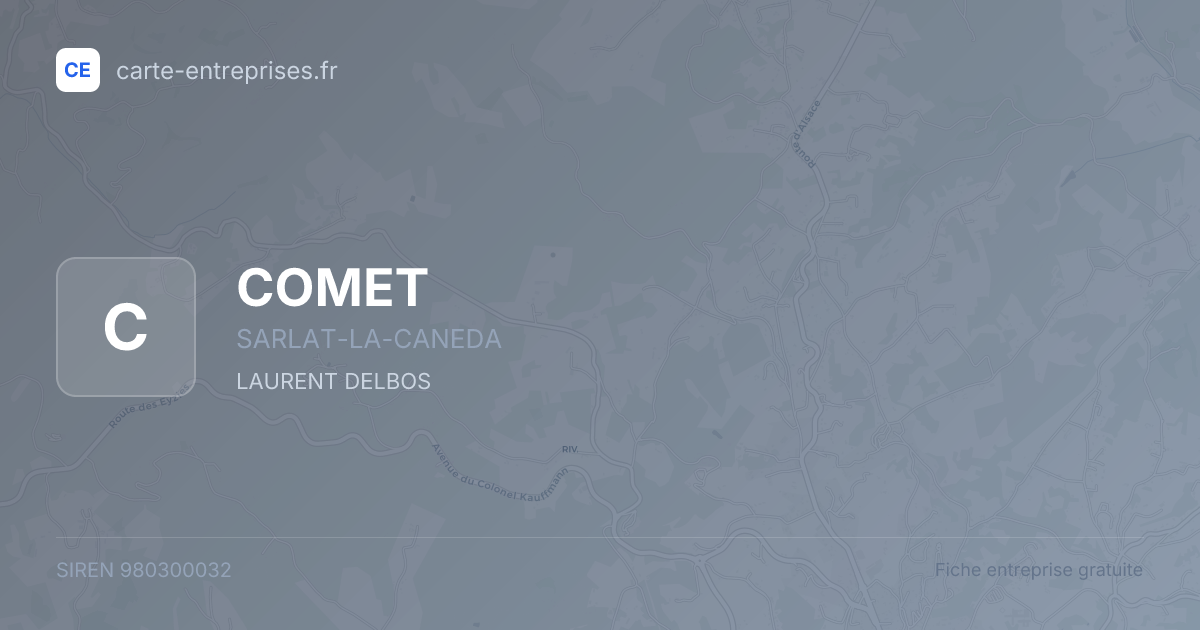 COMET — 980300032 — fiche entreprise