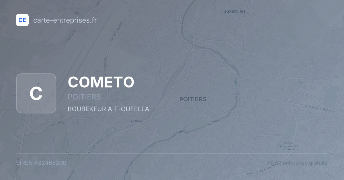 COMETO — 482465200 — fiche entreprise