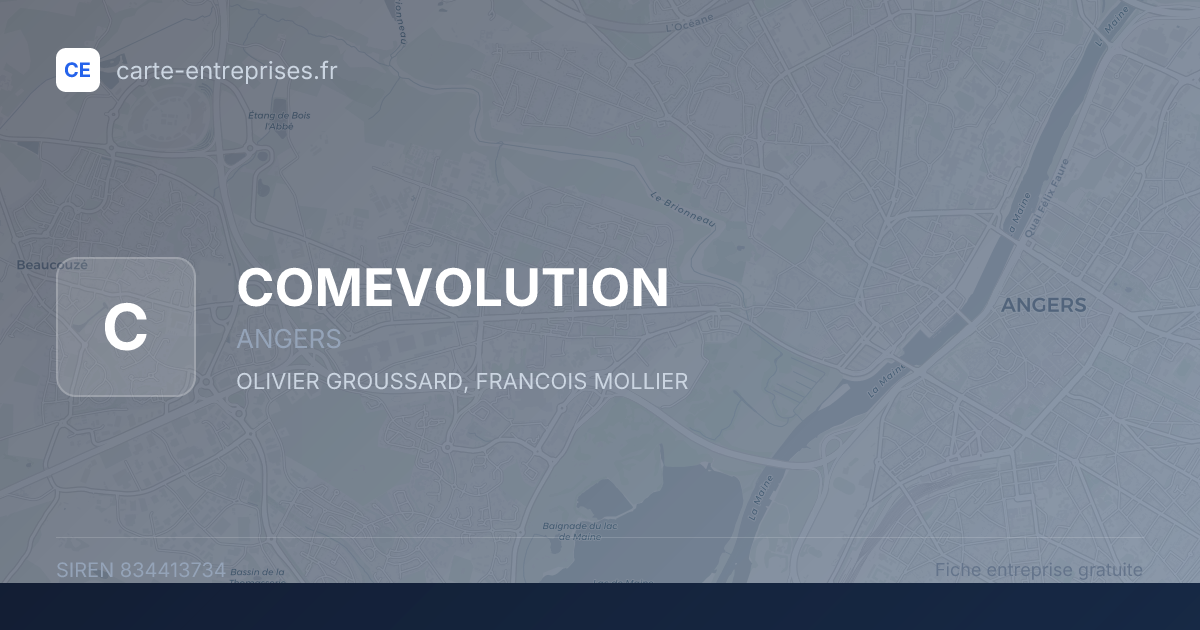 COMEVOLUTION — 834413734 — fiche entreprise
