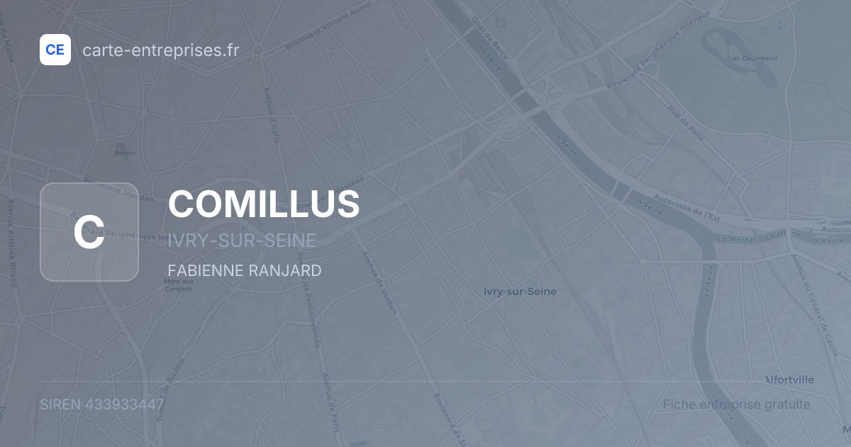 COMILLUS — 433933447 — fiche entreprise