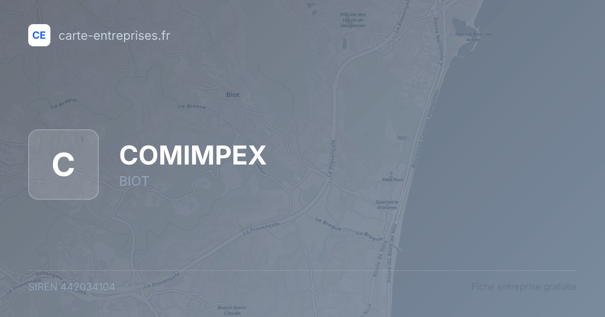 COMIMPEX — 442034104 — fiche entreprise