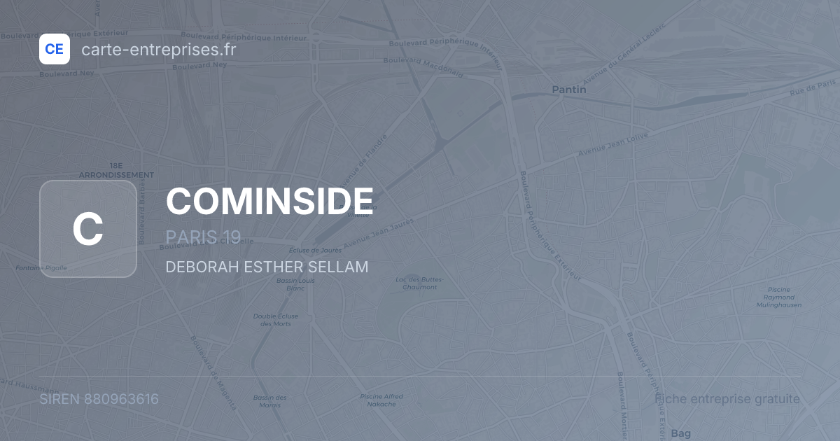 COMINSIDE — 880963616 — fiche entreprise