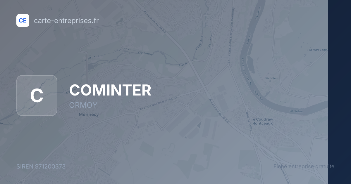 COMINTER — 971200373 — fiche entreprise