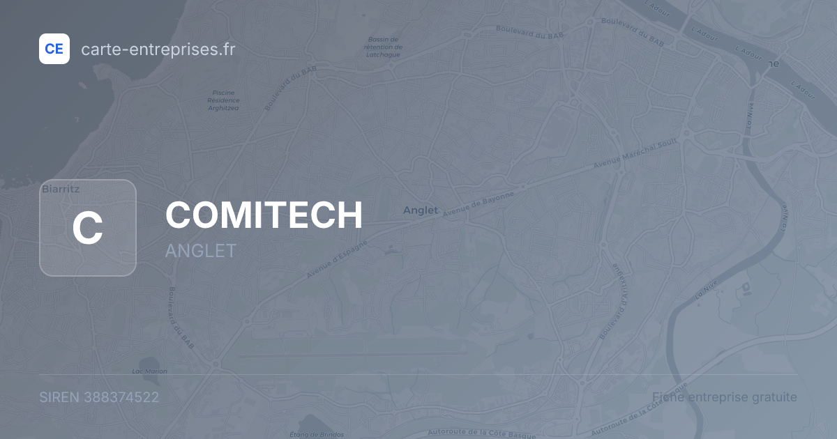 COMITECH — 388374522 — fiche entreprise