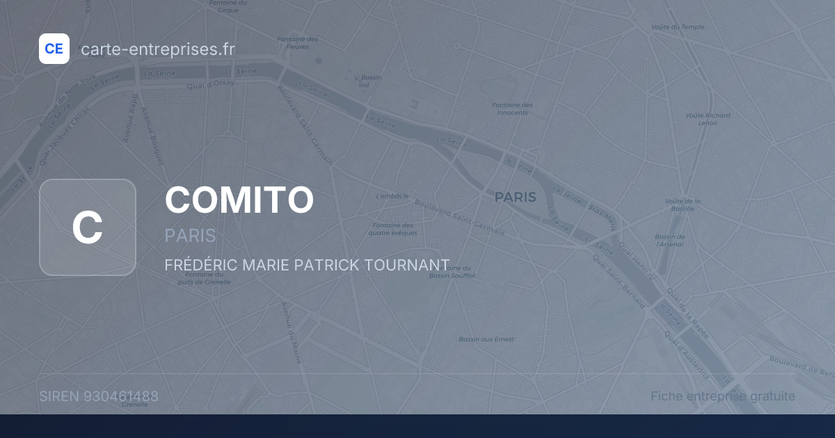COMITO — 930461488 — fiche entreprise