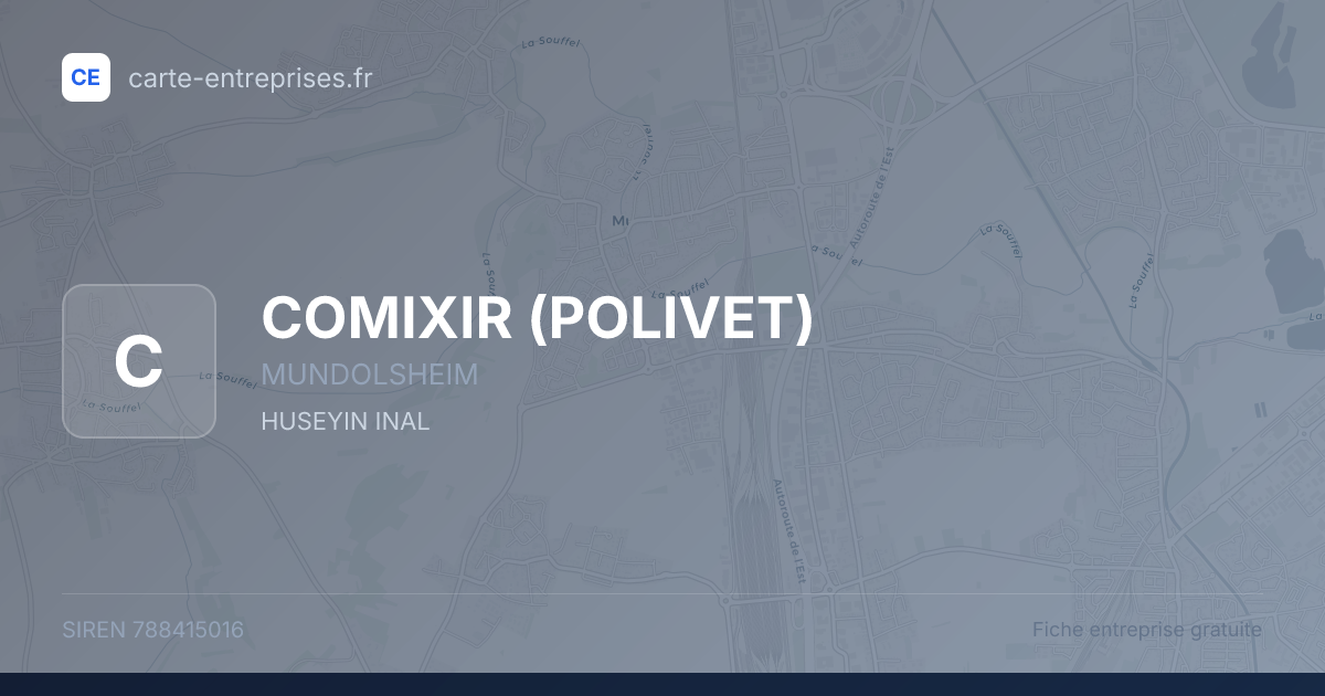 COMIXIR (POLIVET) — 788415016 — fiche entreprise