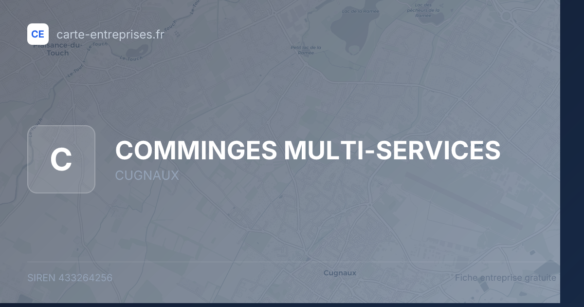 COMMINGES MULTI-SERVICES — 433264256 — fiche entreprise