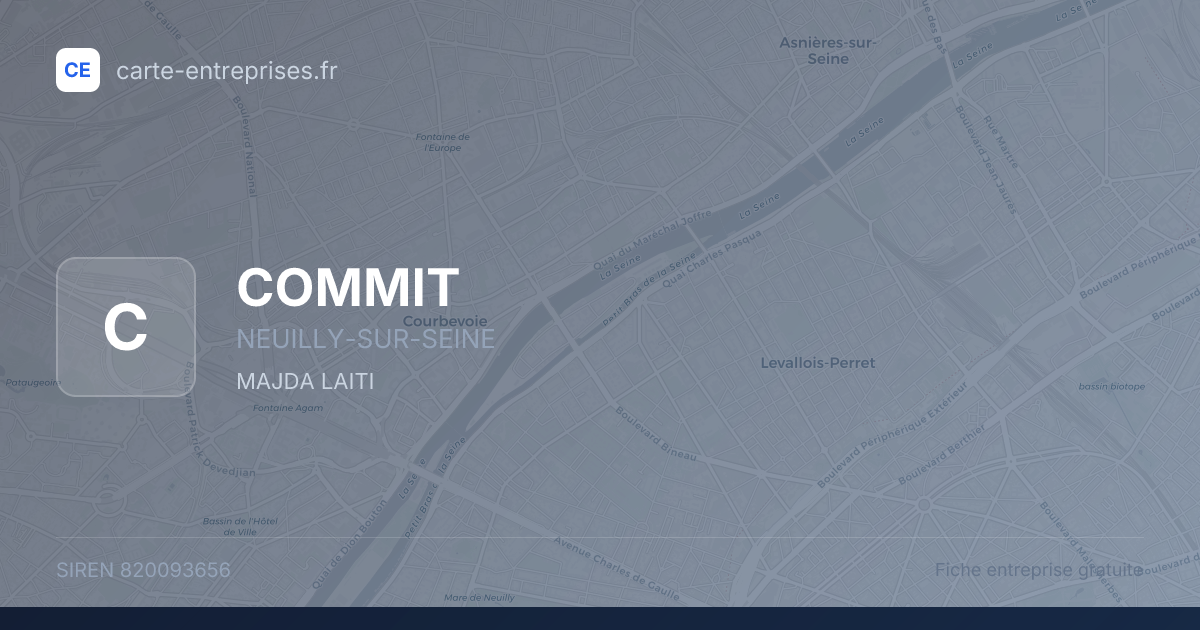 COMMIT — 820093656 — fiche entreprise