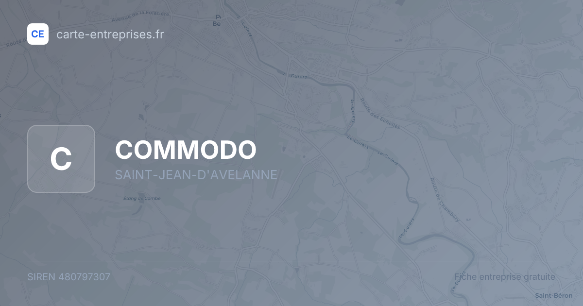 COMMODO — 480797307 — fiche entreprise