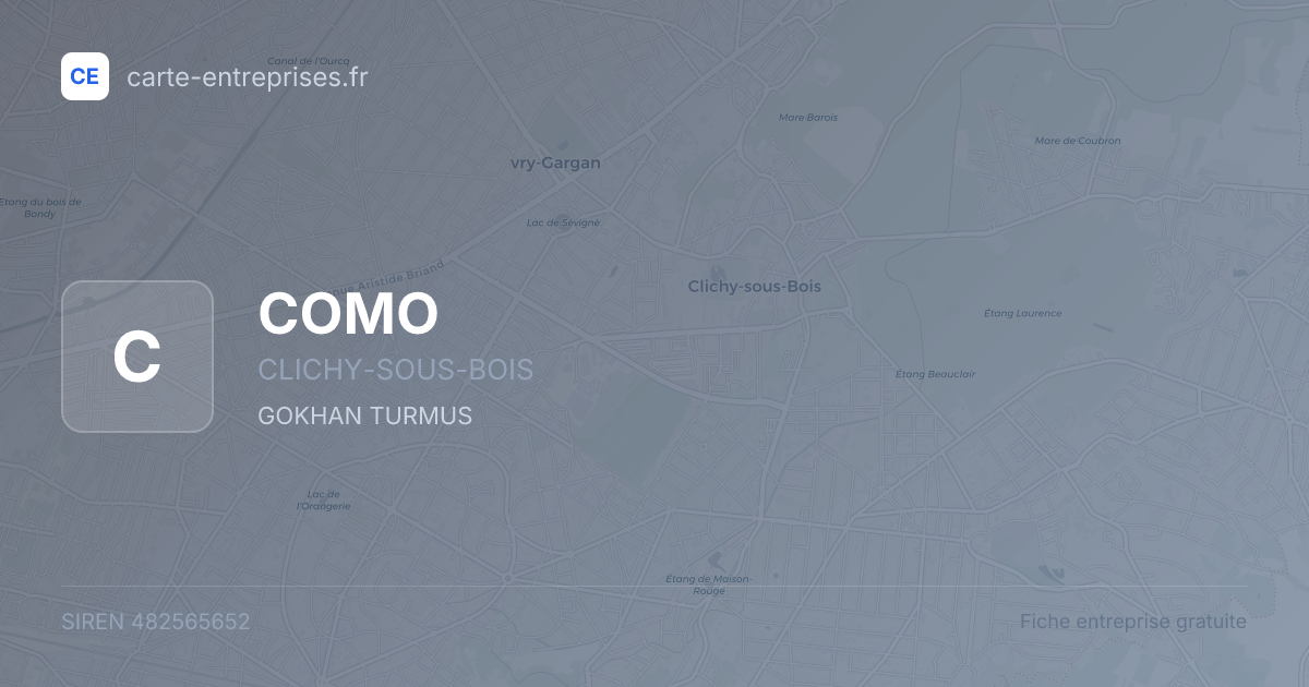 COMO — 482565652 — fiche entreprise