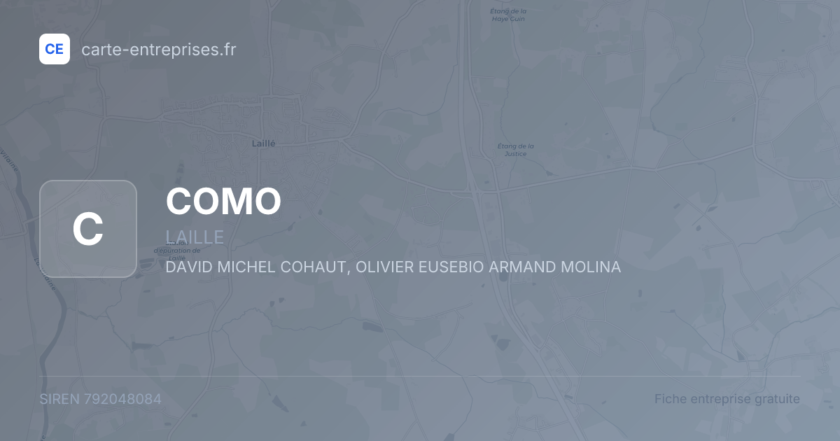 COMO — 792048084 — fiche entreprise
