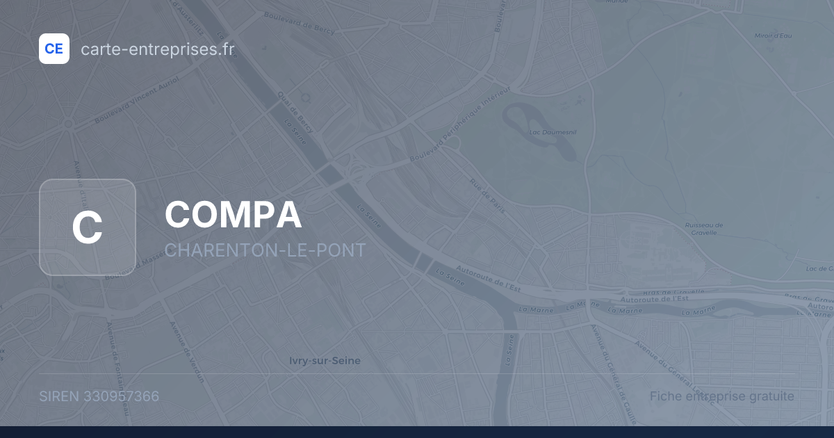 COMPA — 330957366 — fiche entreprise