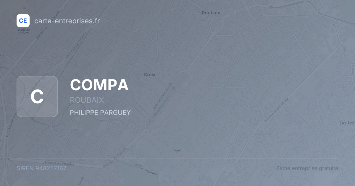 COMPA — 948257167 — fiche entreprise