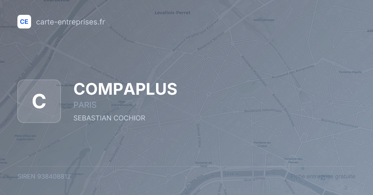 COMPAPLUS — 938408812 — fiche entreprise