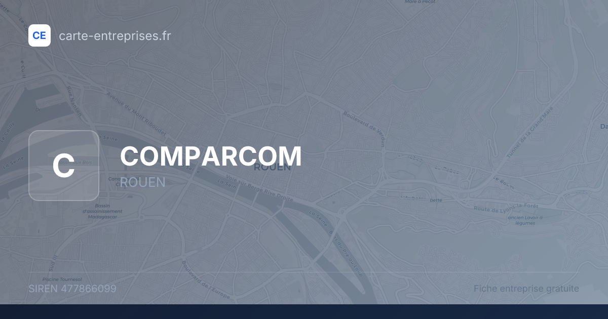 COMPARCOM — 477866099 — fiche entreprise