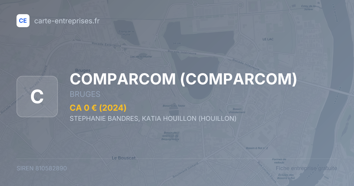 COMPARCOM — 810582890 — fiche entreprise