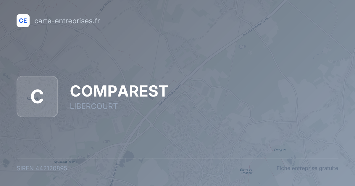 COMPAREST — 442120895 — fiche entreprise