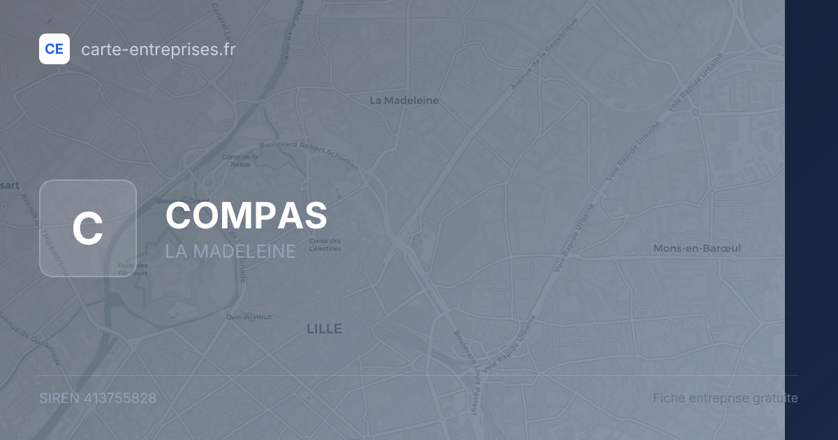 COMPAS — 413755828 — fiche entreprise