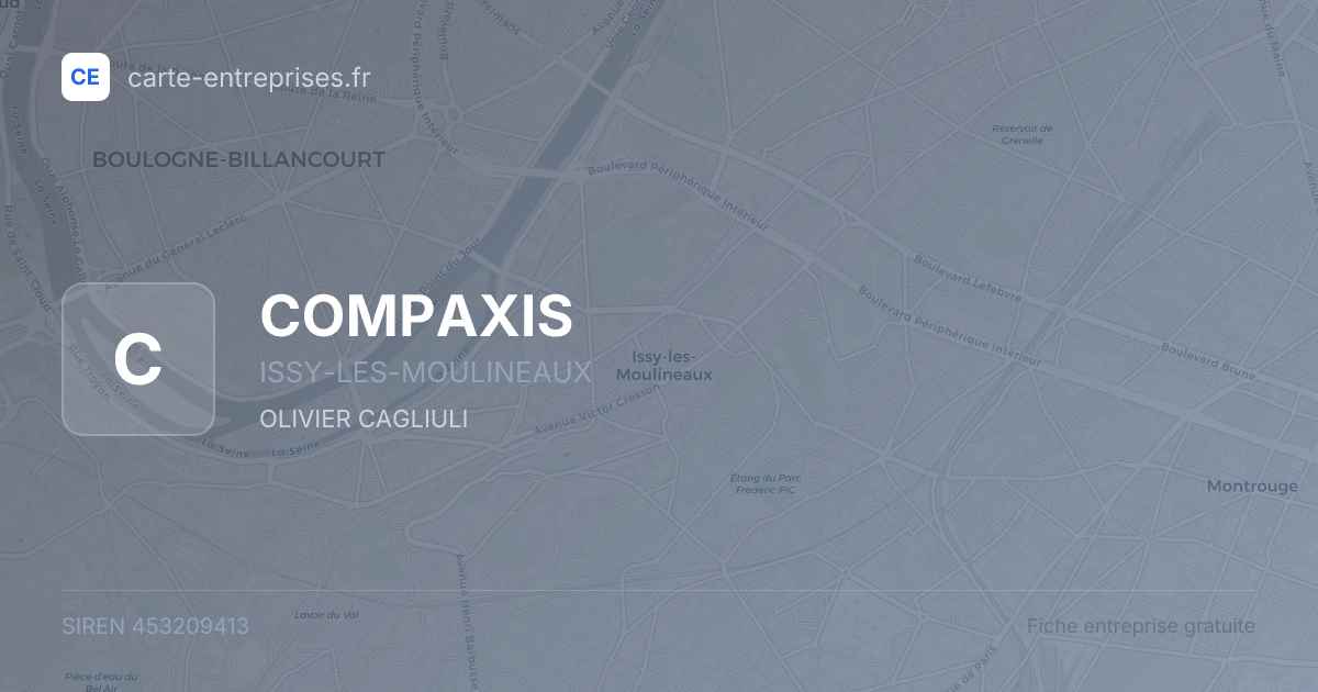 COMPAXIS — 453209413 — fiche entreprise