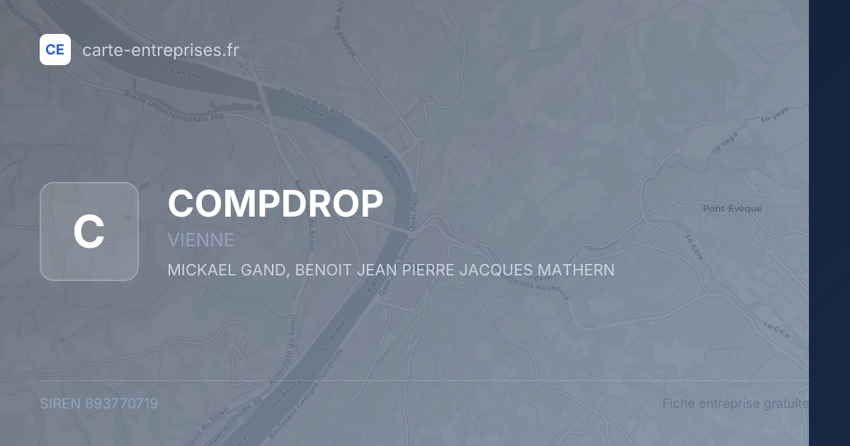 COMPDROP — 893770719 — fiche entreprise