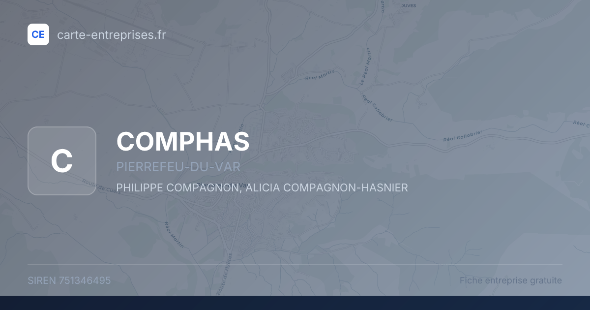 COMPHAS — 751346495 — fiche entreprise
