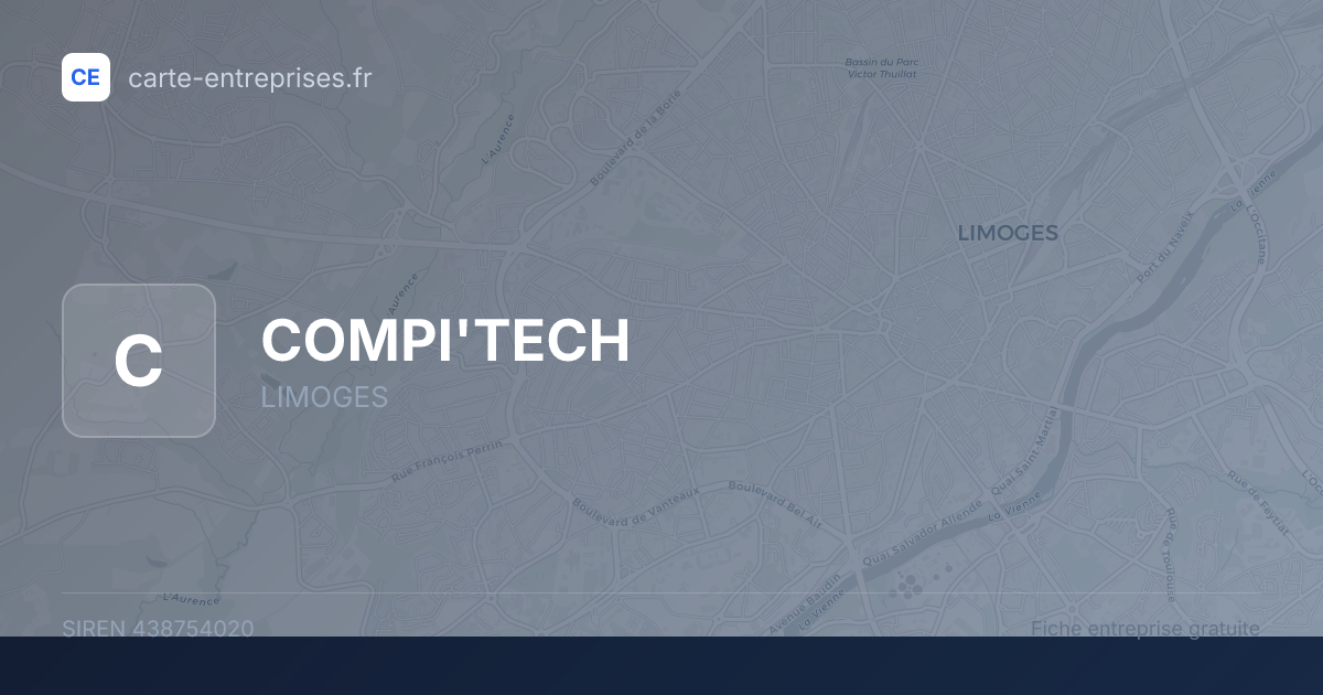 COMPI'TECH — 438754020 — fiche entreprise