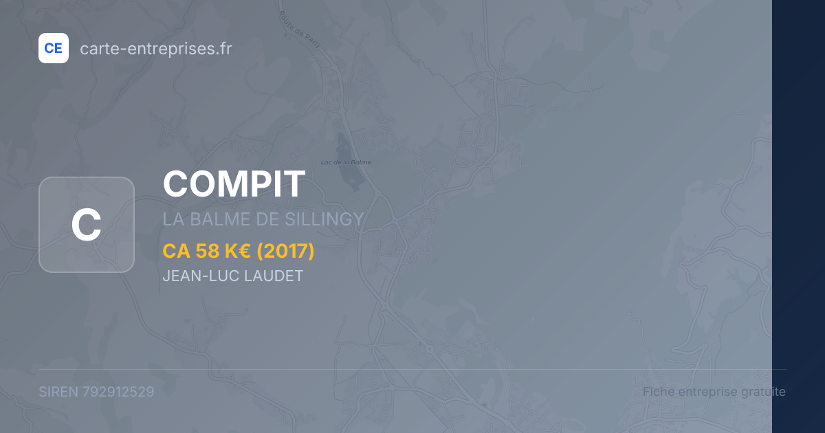 COMPIT — 792912529 — fiche entreprise