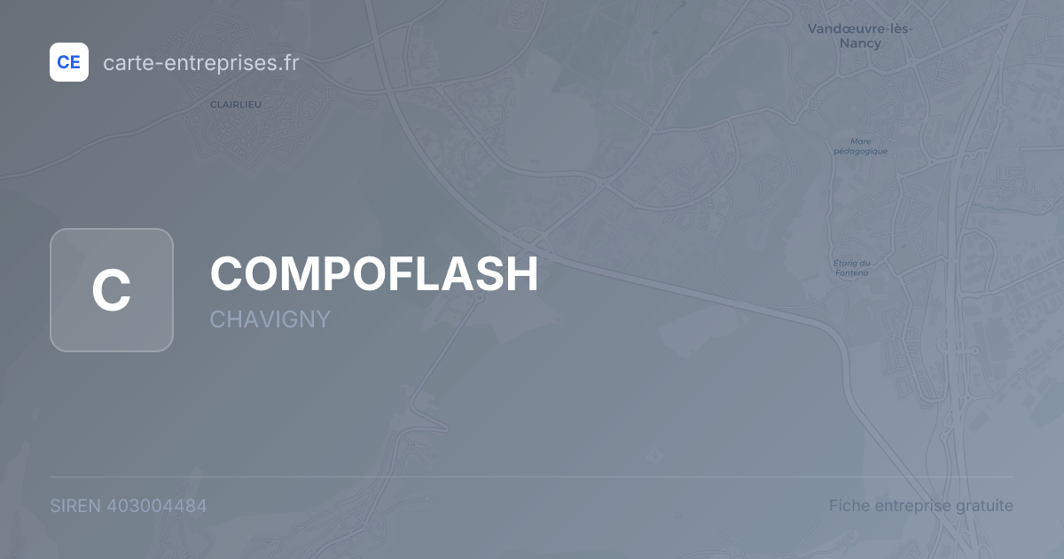 COMPOFLASH — 403004484 — fiche entreprise