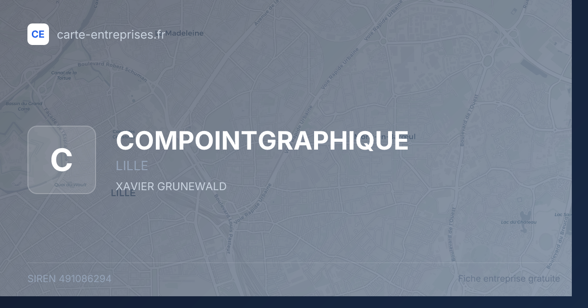 COMPOINTGRAPHIQUE — 491086294 — fiche entreprise