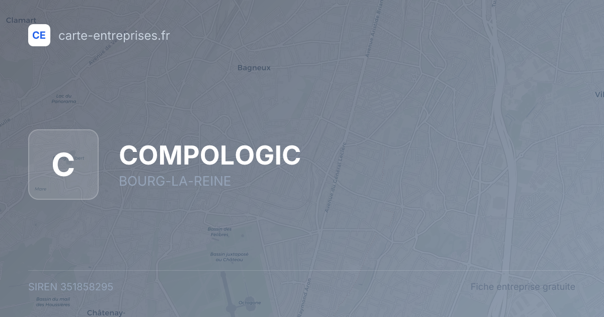 COMPOLOGIC — 351858295 — fiche entreprise