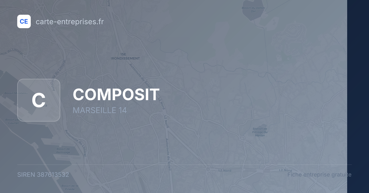COMPOSIT — 387613532 — fiche entreprise