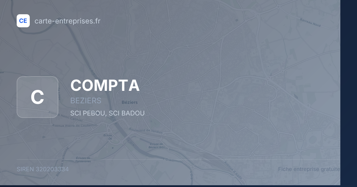 COMPTA — 320203334 — fiche entreprise