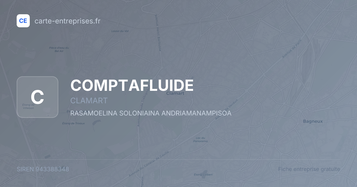 COMPTAFLUIDE — 943388348 — fiche entreprise