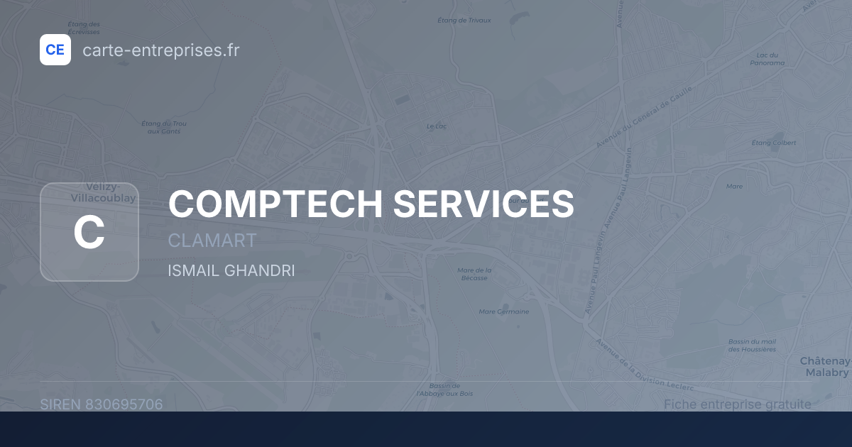 COMPTECH SERVICES — 830695706 — fiche entreprise