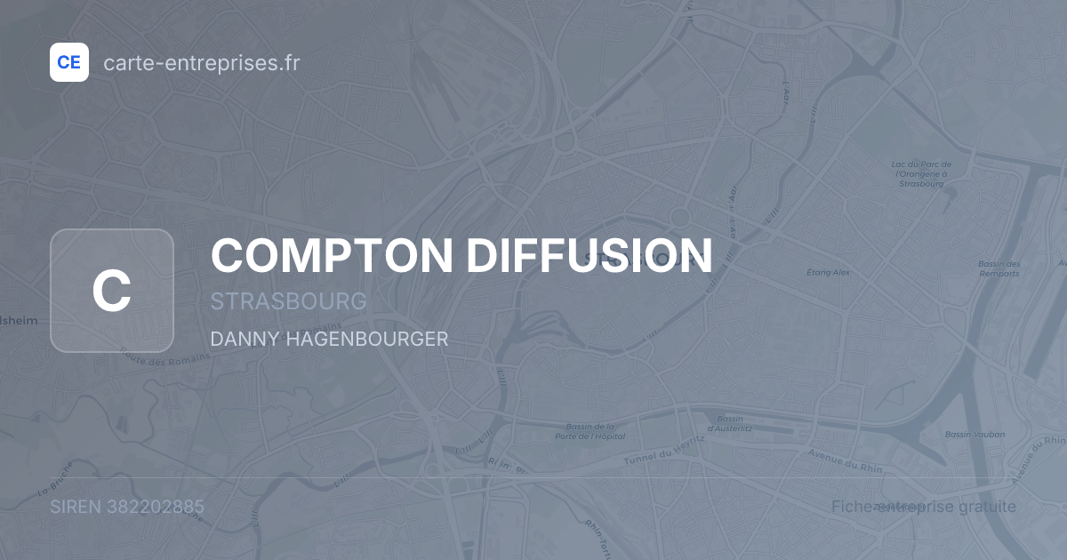 COMPTON DIFFUSION — 382202885 — fiche entreprise