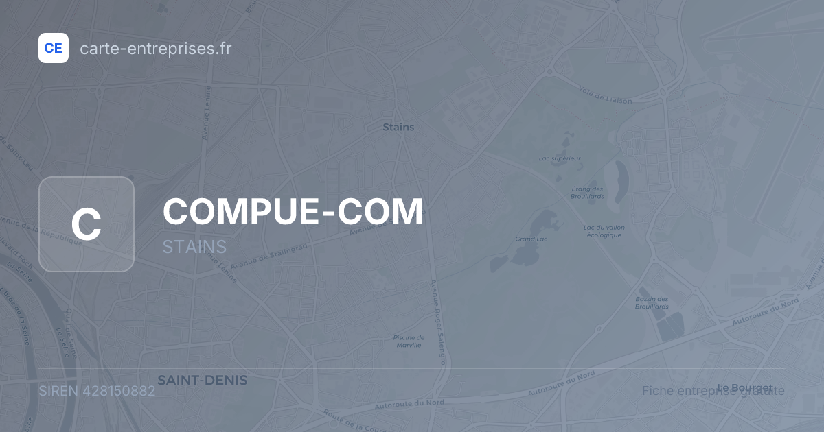 COMPUE-COM — 428150882 — fiche entreprise
