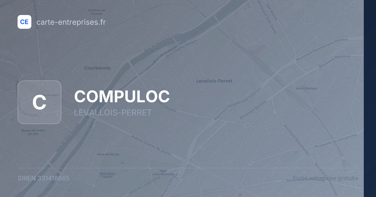 COMPULOC — 331418665 — fiche entreprise