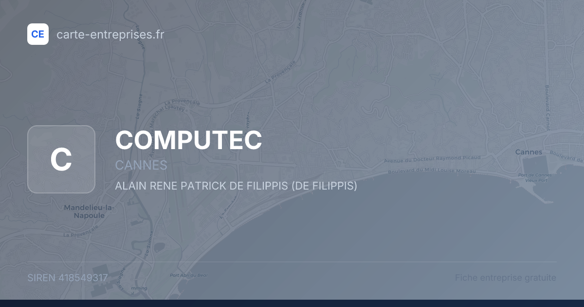COMPUTEC — 418549317 — fiche entreprise