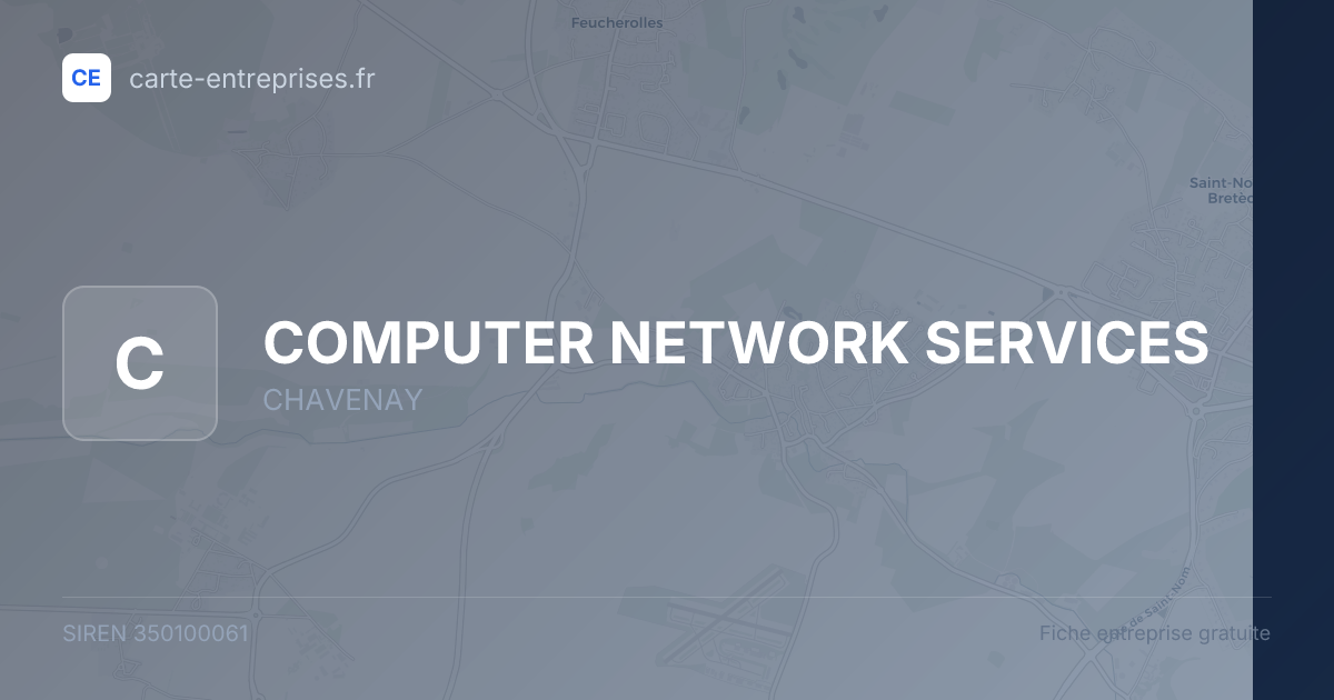 COMPUTER NETWORK SERVICES — 350100061 — fiche entreprise