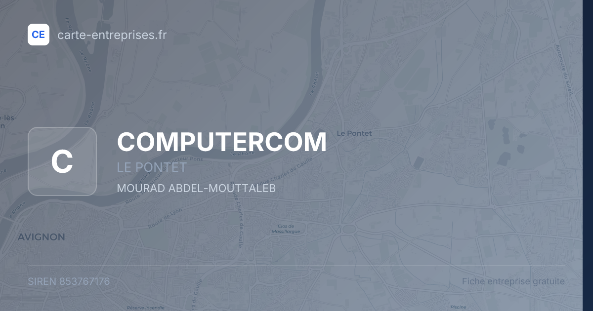 COMPUTERCOM — 853767176 — fiche entreprise