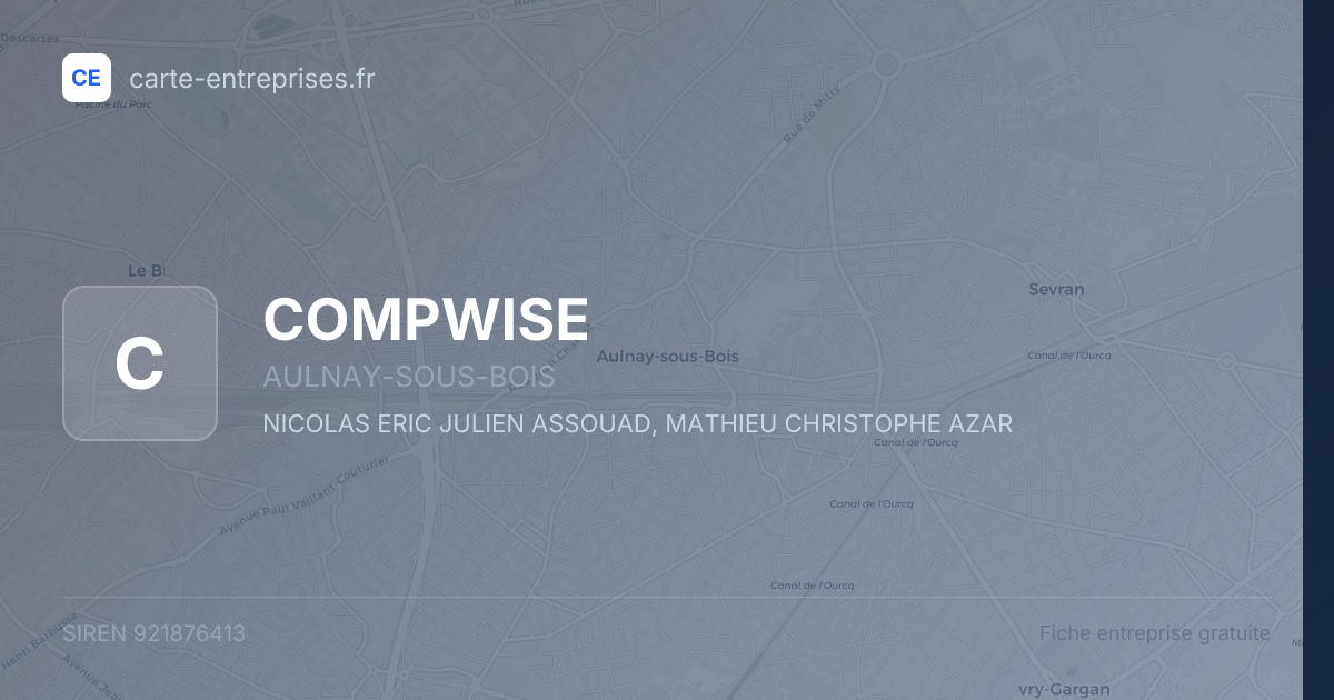 COMPWISE — 921876413 — fiche entreprise
