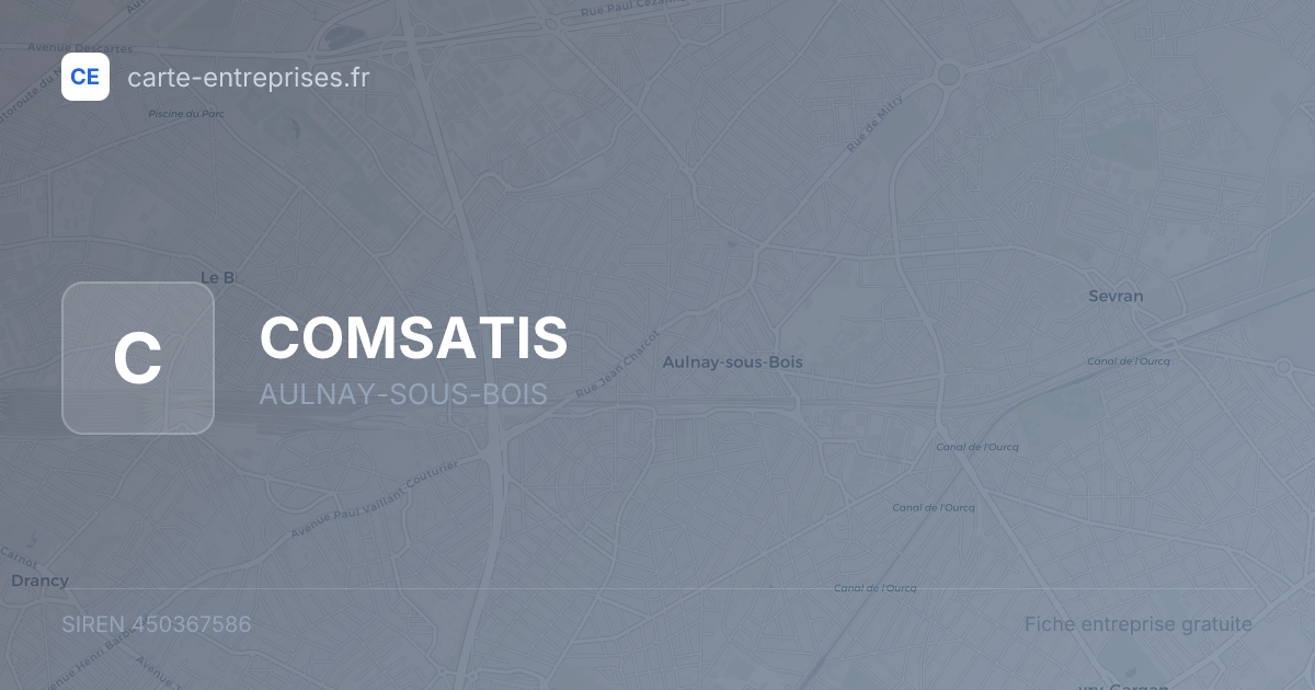 COMSATIS — 450367586 — fiche entreprise