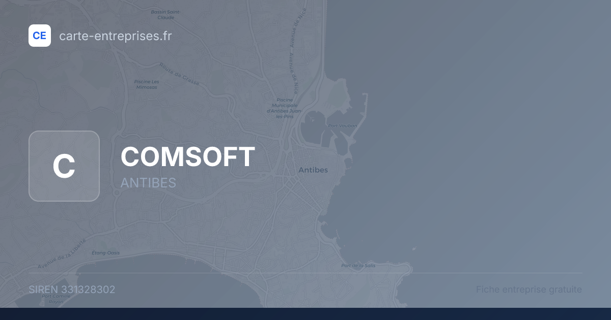 COMSOFT — 331328302 — fiche entreprise