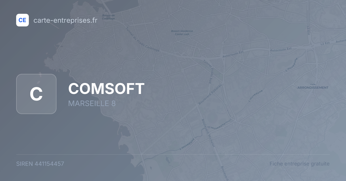 COMSOFT — 441154457 — fiche entreprise