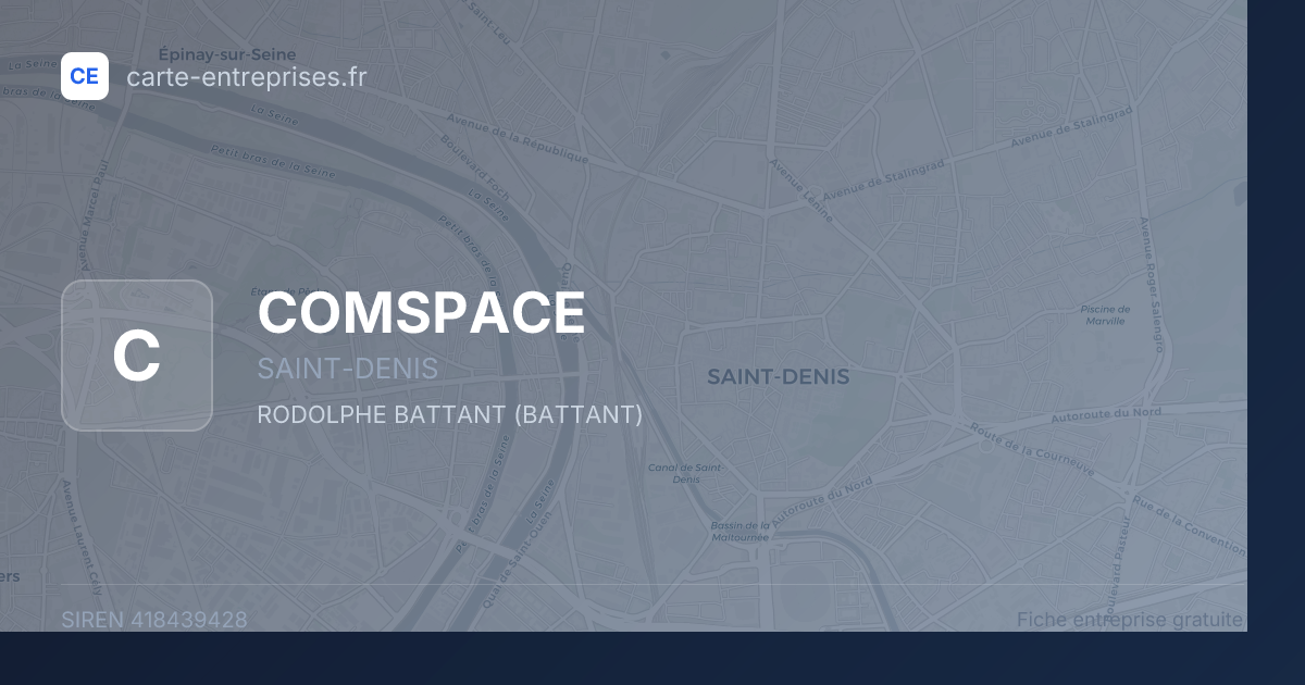 COMSPACE — 418439428 — fiche entreprise