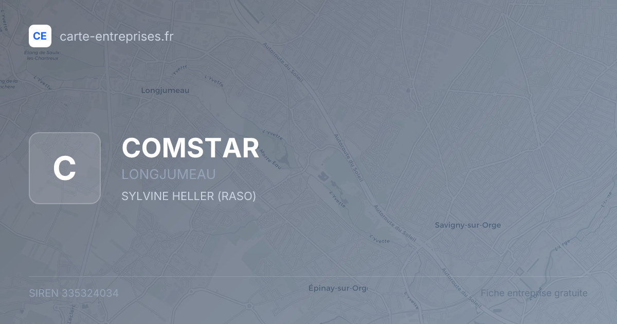 COMSTAR — 335324034 — fiche entreprise