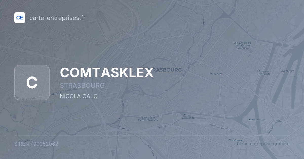 COMTASKLEX — 790052062 — fiche entreprise